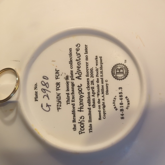 Disney Bradford Exchange Winnie the Pooh 3D Plate - Picture 5 of 6